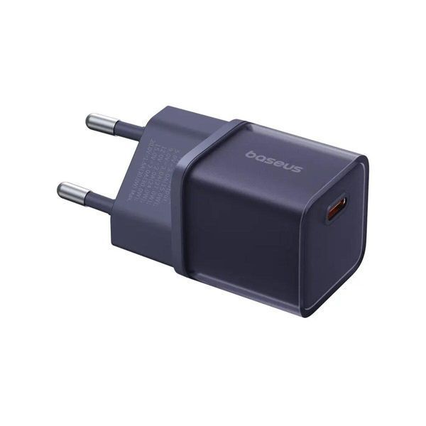 Мережевий зарядний пристрій Baseus GaN5S Fast Charger 1C 30W EU Midnight Purple 656-01289 фото
