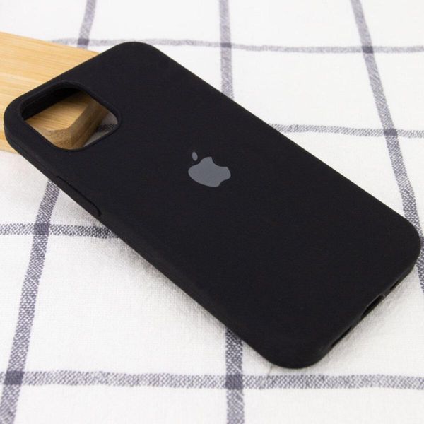 Силиконовый чехол для iPhone 14 Pro Max Black 666-00898 фото