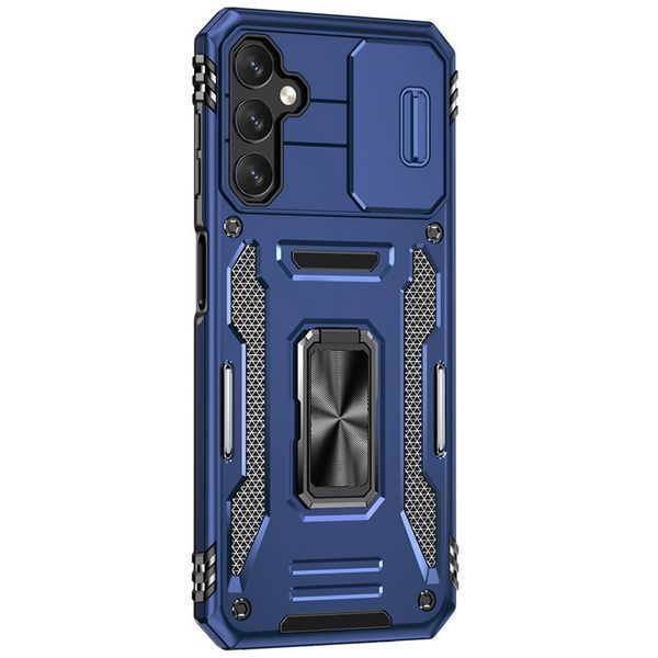 Ударопрочный чехол Camshield Army Ring для Samsung Galaxy S23 FE Navy Blue 777-05017 фото