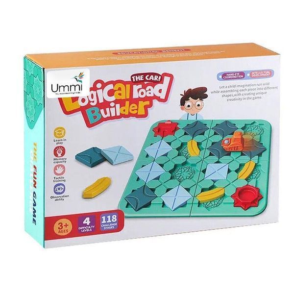 Настольная интерактивная игра Ummi BS779 Logical Road Builder (Mini) 656-03378 фото