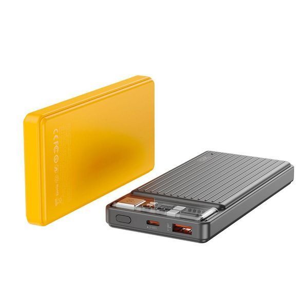 Power Bank XO PR217 PD20W+QC22.5W 10000 mAh Жовтий 656-01493 фото