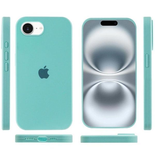 Чохол Silicone Case Full Protective для Apple iPhone 16e\17e (6.1") Marine Green 555-04083 фото