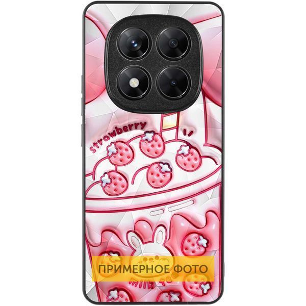 Чохол TPU+PC Prisma Fluffie для Xiaomi Redmi Note 14 4G (Int. version) Strawberry 777-03942 фото
