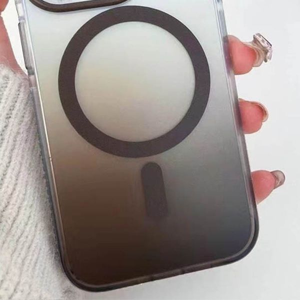 Чохол TPU+PC Phantom with MagSafe для Apple iPhone 13 / 14 (6.1") Grey 555-03001 фото
