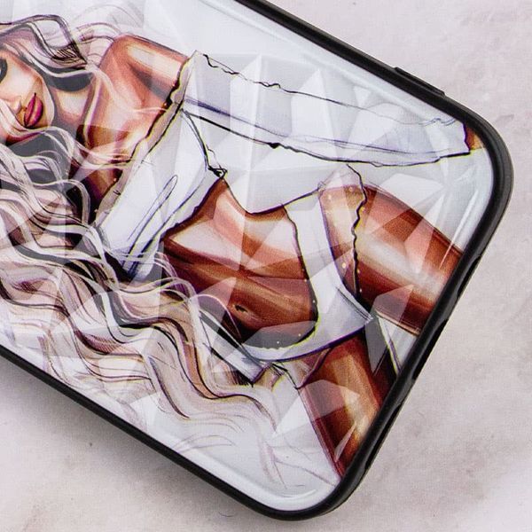 TPU+PC чехол Prisma Ladies для Apple iPhone 13 Pro (6.1") White 208-06009 фото