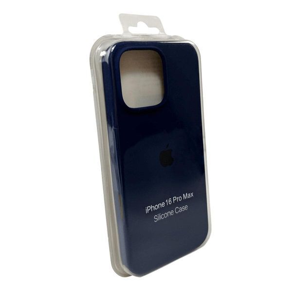 Силіконовий чохол для iPhone 16 Pro Navy Blue 666-01210 фото