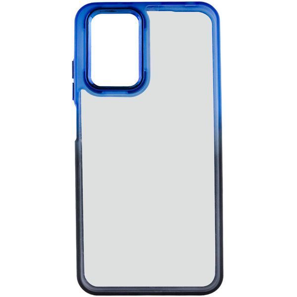 Чохол TPU+PC Fresh sip series для Realme C67 4G Чорний / Синій 777-06583 фото
