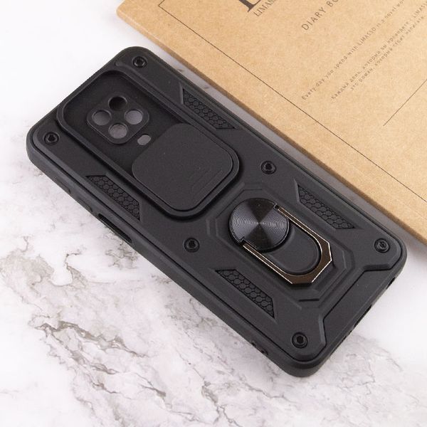 Ударопрочный чехол Camshield Serge Ring для Xiaomi Redmi Note 9s / Note 9 Pro / 9 Pro Max Black 777-04669 фото