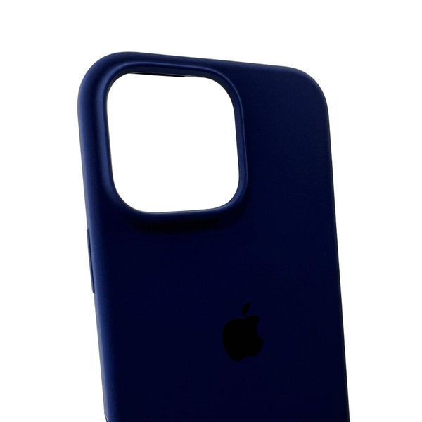 Силіконовий чохол для iPhone 16 Pro Navy Blue 666-01210 фото