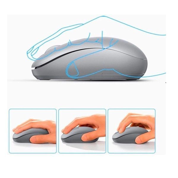 Манипулятор мышь UGREEN MU105 2.4G Wireless Mouse Moonlight Gray(UGR-90669) 656-03230 фото