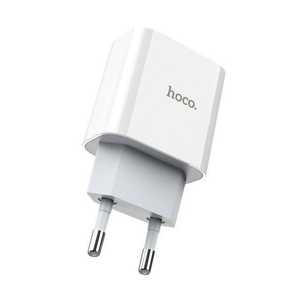 Сетевое зарядное устройство HOCO C76A Plus Speed source PD20W charger White 6931474746917 фото