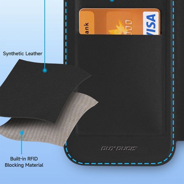 Чохол-книжка Dux Ducis Skin X Pro with MagSafe для Apple iPhone 15 Pro (6.1") Black 777-08164 фото