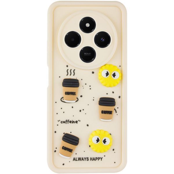 Чохол TPU Toys Case для Xiaomi Redmi 14C / Poco C75 Sand/Always Happy 777-03841 фото