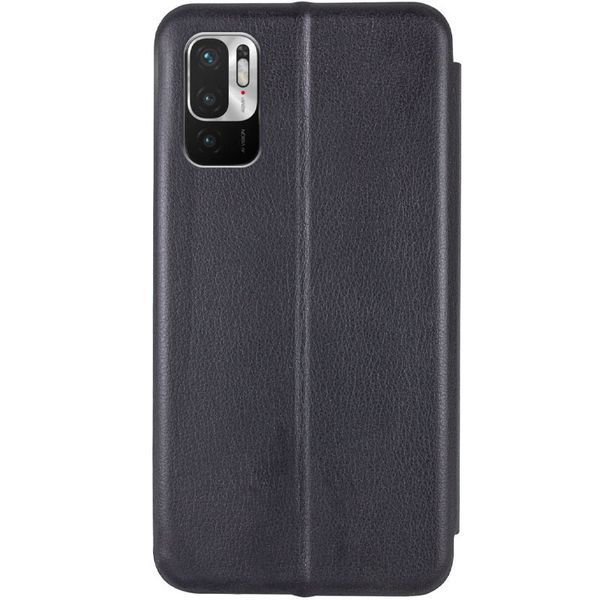 Шкіряний чохол-книжка Classy для Xiaomi Redmi Note 10 5G / Poco M3 Pro Чорний 777-03638 фото