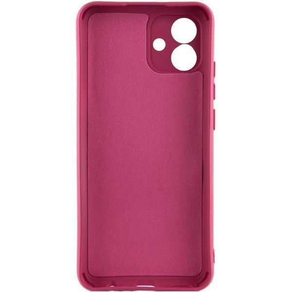 Чохол TPU GETMAN Liquid Silk Full Camera для Samsung Galaxy A07 Marsala 555-02430 фото