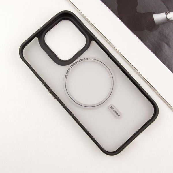 TPU+PC чохол Blueo Skin Friendly Frosted with MagSafe для Apple iPhone 14 Pro Max (6.7") Black 777-07911 фото