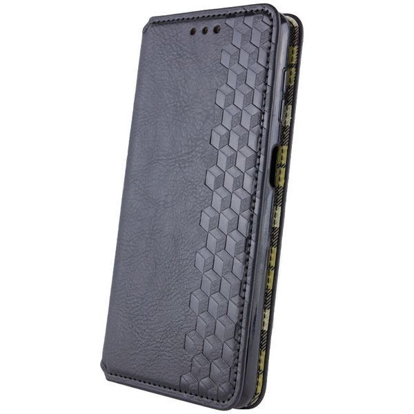 Шкіряний чохол-книжка GETMAN Cubic для Samsung Galaxy A14 4G/5G Чорний 555-01852 фото