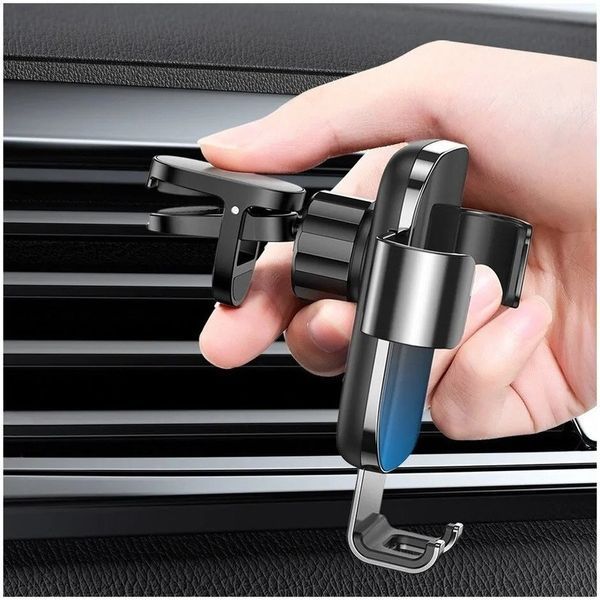 Автодержатель для телефона Baseus Glaze Gravity Car Mount Black SUYL-LG01 фото