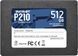 Накопичувач SSD Patriot P210 512GB 2.5" 7mm SATAIII 3D QLC P210S512G25 фото 1