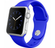 Силіконовий ремінець для Apple Watch 42/44/45/49 мм Shiny Blue 212-00682 фото 1
