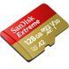 Карта памяти microSDXC (UHS-1 U3) SanDisk Extreme A2 128Gb class 10 V30 (R190MB/s,W90MB/s) (adapter SD) SDSQXAA-128G-GN6MA фото 3