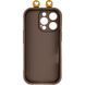 Чохол TPU Toys Case with Ears для Apple iPhone 12 Pro (6.1") Brown 208-05394 фото 3