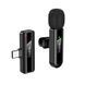 Беспроводная микрофонная система HOCO L20 Fair (Type-C) Black 6942007655491 фото 1