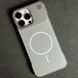 Чохол Glass Matte Aromatherapy Metal Magnetic для iPhone 12\12 Pro Grey 214-02302 фото 1