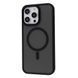 Чохол WAVE Matte Insane Case with Magnetic Ring для iPhone 14 Pro Max Black 656-07834 фото 1