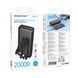 Зовнішній акумулятор BOROFONE BJ79A Clever (20000 mAh) with 3 cables Black 216-00128 фото 2