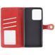 Кожаный чехол-книжка GETMAN Gallant (PU) для Motorola Moto G75 5G Red 777-06183 фото 6