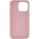 Чохол TPU Bonbon Metal Style для Apple iPhone 13 Pro (6.1") Light pink 208-06110 фото 3