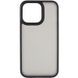 TPU+PC чохол Metal Buttons для Apple iPhone 14 (6.1") Чорний 777-08309 фото 1