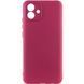 Чохол TPU GETMAN Liquid Silk Full Camera для Samsung Galaxy A07 Marsala 555-02430 фото 1