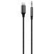 Кабель AUX Proove SoundTrack Lightning to 3.5mm (1m) Black ACST00004801 фото 1