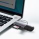 USB-хаб Baseus Lite Series USB-A & Type-C to SD/TF Card Reader Grey WKQX060113 фото 9