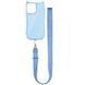 Чохол з шнурком GETMAN Cat with straps для iPhone 16 Pro (6.3") Blue 555-00386 фото 1