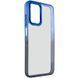 Чохол TPU+PC Fresh sip series для Realme C67 4G Чорний / Синій 777-06583 фото 1