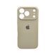 Силіконовий чохол з закритою камерою для iPhone 17 Pro Max / 18 Pro Max (6.9") Stone 666-04301 фото