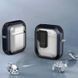 Футляр противоударный Locking Button для наушников Airpods 1/2 Blue 203-00403 фото 3
