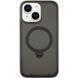 Чохол TPU+PC Metal Buttons with MagSafe Colorful HQ Ring для iPhone 14 (6.1") Black 555-00633 фото 1