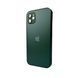 Чехол для смартфона AG Glass Matt Frame Color для iPhone 11 Cangling Green 666-00521 фото 1