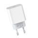 Сетевое зарядное устройство HOCO C76A Plus Speed source PD20W charger White 6931474746917 фото 4