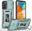 Ударостійкий чохол Camshield Army Ring для Samsung Galaxy A13 4G / A04s Light Green 777-05118 фото