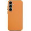 Шкіряний чохол Leather Case для Samsung Galaxy S25+ Orange 777-07965 фото