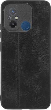 Чохол Cosmiс Leather Case для Xiaomi Redmi 10C Black 666-00156 фото