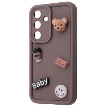 Чехол Pretty Things Case для Samsung Galaxy S25 Brown/Bear 777-02319 фото