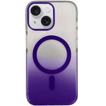 Чехол TPU+PC Phantom with MagSafe для Apple iPhone 13 / 14 (6.1") Purple 555-03002 фото