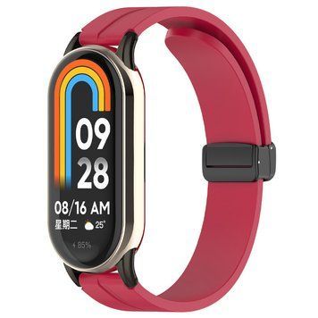 Ремінець Line Magnetic для Xiaomi Mi Band 9/8/10 Red 212-01666 фото