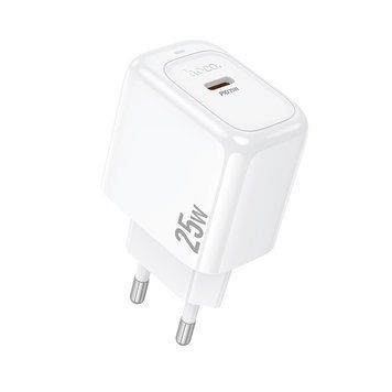 Сетевое зарядное устройство HOCO CS53A Surplus single port PD25W charger White 6942007631488 фото